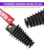 RACOONA 2PCS Dirt Bike Exhaust Wash Plugs for 2-Stroke Motorcycles - Image 4