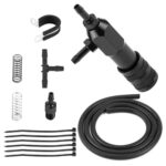 Caoeal Manual Boost Controller Kit, 1-30 PSI Car Universal Adjustable Turbo Charger Closed Loop Turbo Engine Controller