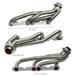 High-Performance SBC Headers: Polished Stainless Steel for Chevy/GMC Trucks 5.0L 5.7L - Image 6