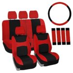 car seat covers red