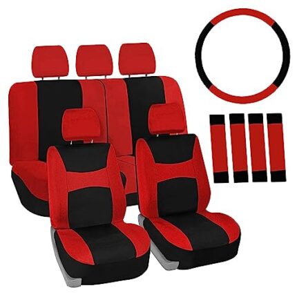 car seat covers red