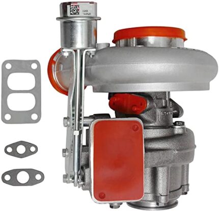 BLACKHORSE-RACING Diesel Turbocharger HX35 HX35W Turbo Charger with Internal Wastegate Turbine Compatible with 1999 2000 2001 2002 Dodge Ram 2500 3500 5.9L Truck 6BT Cummins Engine (3592766)