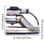 Universal Stainless Steel Exhaust Pipe Kit | 2.5" Performance Mandrel Bend Set - Image 4