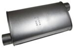 Walker Quiet-Flow SS 21548 Direct Fit Exhaust Muffler 2.5" Inlet (ID) 2.5" Outlet (ID) for Chrysler 300