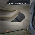 Waterproof Car Seat Covers Grey | Yoga Fitness Towel Protector | Machine Washable - Image 6