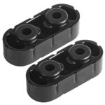 Exhaust Muffler Hanger Insulator (2pcs) 15092802 Fits for Chevy Express Suburban Silverado 1500 2500 3500 HD,for Yukon Savana Sierra 1500 2500 3500 HD,Muffler Tailpipe Hanger with Built-in Iron Frame