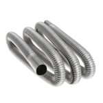 200cm Generator Exhaust Hose Pipe with Clamps – 1 Inch Vent Tube - Image 4