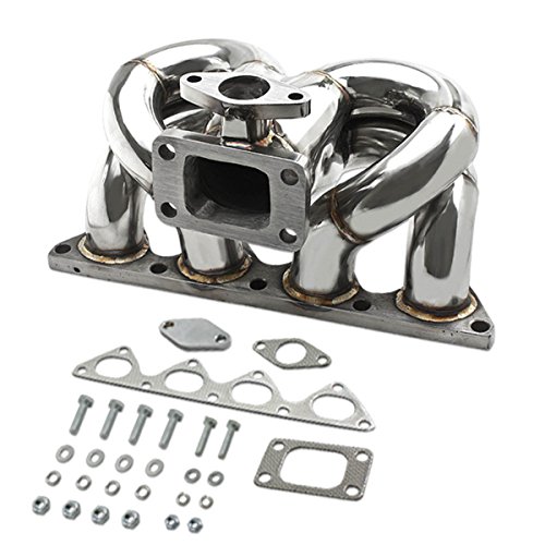 DNA Motoring TM-B-S-RH Stainless Steel Turbo Manifold DNA Motoring TM-B-S-RH Stainless Steel Turbo Manifold