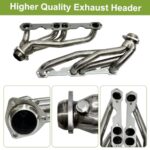 High-Performance SBC Headers: Polished Stainless Steel for Chevy/GMC Trucks 5.0L 5.7L - Image 3
