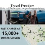NACS to CCS Adapter 500A 1000V Tesla Supercharger EV Fast Charging - Image 2