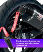 RACOONA 2PCS Dirt Bike Exhaust Wash Plugs for 2-Stroke Motorcycles - Image 5
