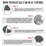 Witch Moon Star Car Seat Covers Set: Stylish 10pc Auto Interior Kit for Women - Image 7