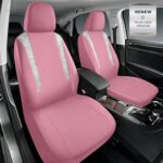 Sparkly Pink Car Seat Covers for Women – Crystal Bling, Waterproof - Image 3