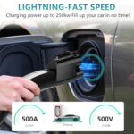 NACS to CCS Adapter 500A 1000V Tesla Supercharger EV Fast Charging - Image 5