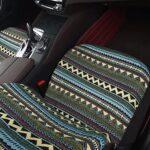 Bohemian Blue Car Seat Covers Full Set: Breathable Baja Fabric, Universal Fit - Image 7