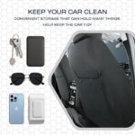 Skechers Memory Foam Car Seat Covers Full Set – Black, Air Mesh, Leather - Image 8