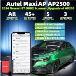Autel MaxiAP AP2500 OBD2 Scanner: 45+ Brands, Bluetooth Diagnostic Tool - Image 2