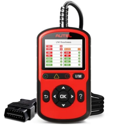 Autel OBD2 Scanner Autolink AL549: Universal Check Engine Code Reader with Battery Tester, ABS Scan Tool for 20 Brands, AL519 AL539 Upgrade Version, I/M Readiness Test, Vehicle Live Data Display
