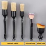 Birbenben 6PC Car Detailing Brush Set – Soft Boar Hair, Interior & Wheel Cleaner - Image 2