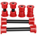 Club Car Precedent Front Bushing Kit, Golf Cart Front Lower Spring & Front Upper A Arm Polyurethane Bushings and Sleeves for 2004-Up Club Car Precedent, GolfCart Suspension Replace Parts 102289901