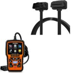 FOXWELL NT301 OBD2 Scanner Professional Mechanic OBDII Diagnostic Code Reader Tool for Check Engine Light with OBD ii 16PIN Cable