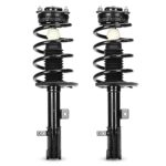 Front Pair Complete Struts Spring Assembly Compatible with 2011-2014 Chrysler 200, 2008-2014 Dodge Avenge, 2007-2010 Sebring Sedan Left & Right Shock Coil Replace for 271131 271130