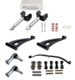 Golf Cart Front Rear End Rebuild /Repair Kit For Club Car Precedent 2004-UP Models, Includes 2x King Pin, 2x Control A Am, 1x Front Leaf Spring, 2x Tie End Ends and Front Rear Leaf Sping Bushing kit