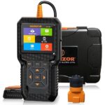 Heavy Duty Truck Scanner, NC610 Full System Diesel Diagnostic Scan Tool for Cummings, Detroit, Freighter, International, Paccar Check Truck Engine and Car 2 in 1 Code Reader/OBD2 Scanner (NC610)