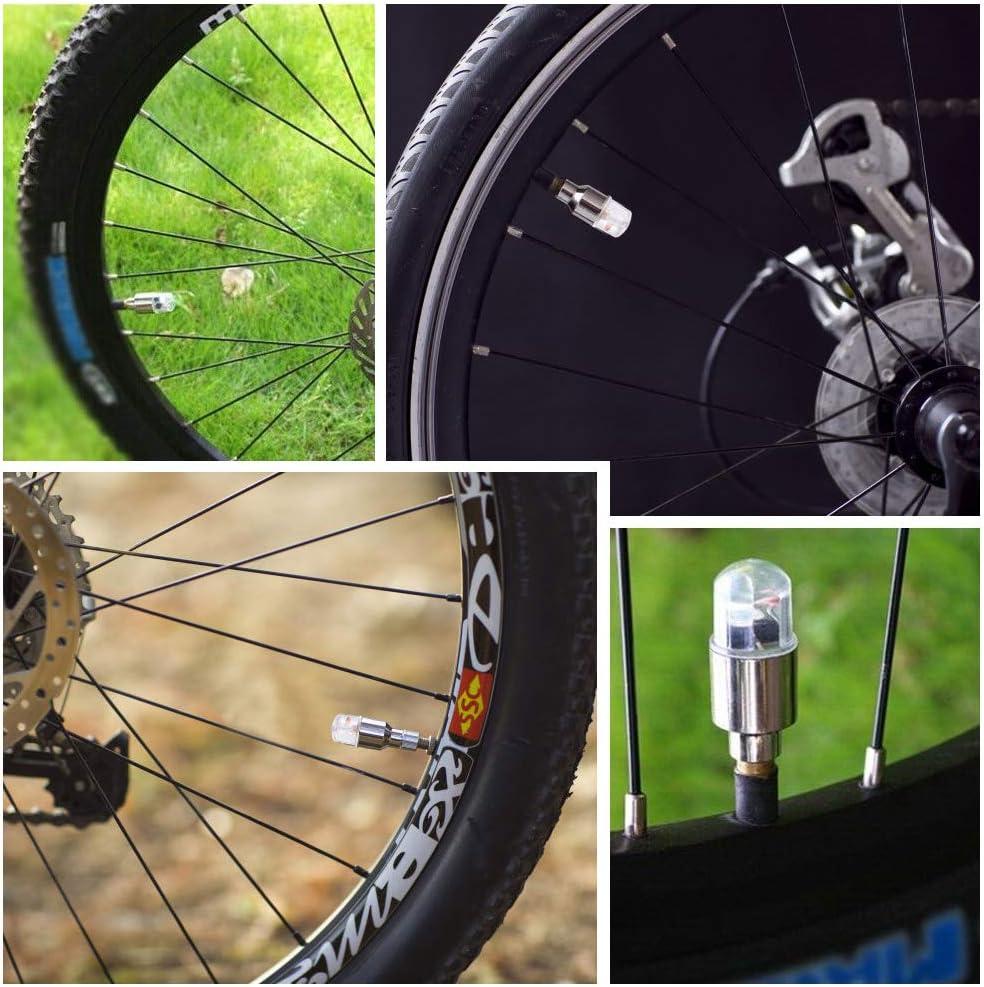 Light Up⁢ Our Ride: 12 PCS multicolor LED Wheel Lights