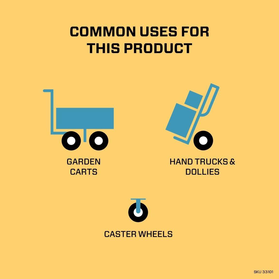 Let's Roll: Our ​Marathon 6x2 Flat Free tire for Hand ⁤Trucks!