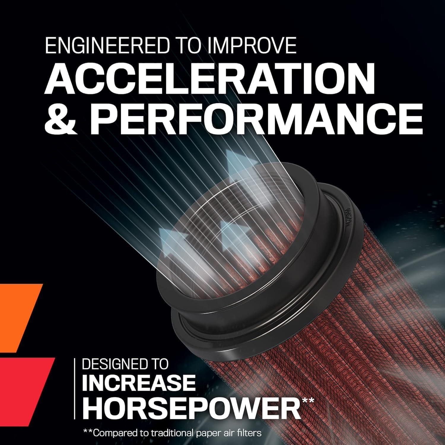 Unleash Power: K&N Universal Air Filter Reigns Supreme!