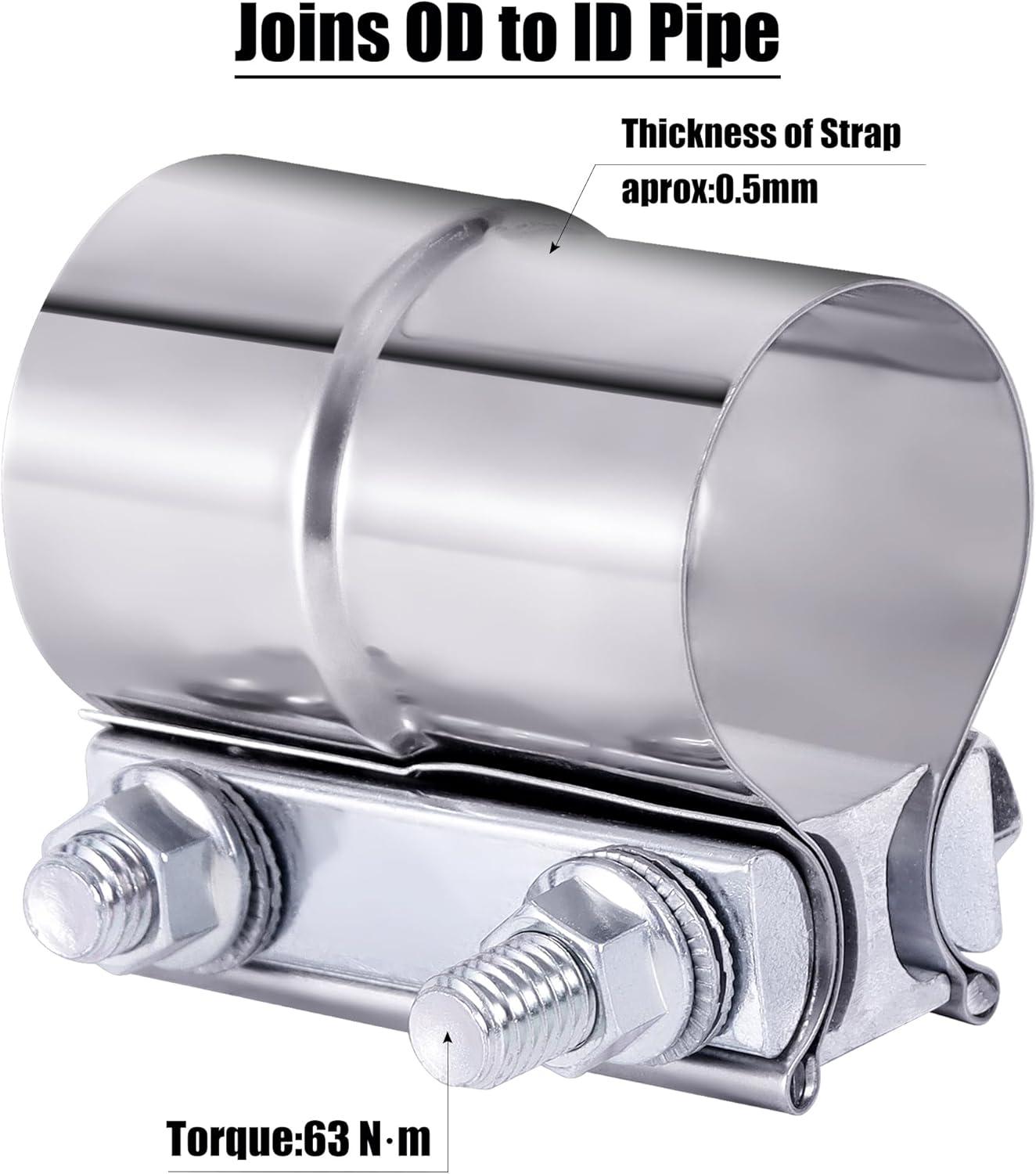 Seal & Connect: Pro Exhaust Clamp⁢ Solution!
