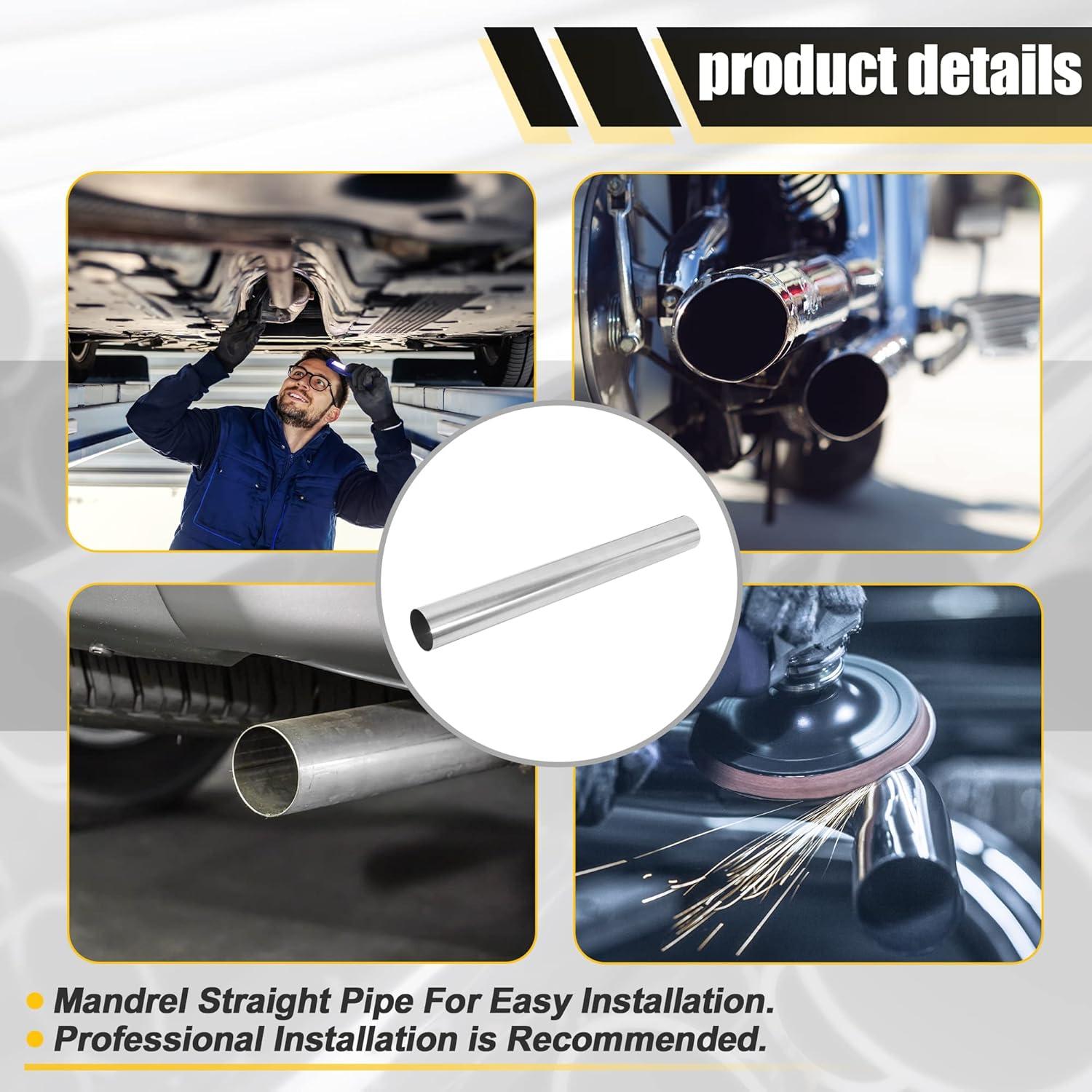 Ultimate DIY Exhaust: Pro-Grade ⁣SS mandrel ​Pipe!