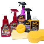 Meguiar's Classic Wash & Wax Kit, Car Cleaning Kit with Car Wash Soap and Wax, Includes Other Car Cleaning Products Like Detail Spray, Interior Cleaner, Tire Cleaner, and More