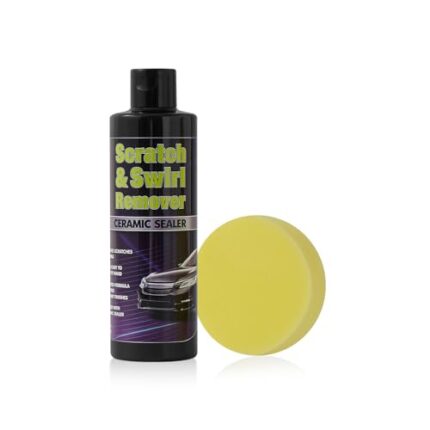 PIMAG Pro-Grade Car Scratch & Swirl Remover Kit, Polishing Compound for Car Surface, Cutting Compound Paint Restorer with Applicator Pad, Safe Vehicle Detailing Supply, add Gloss & Shine-250ML(8.45oz)
