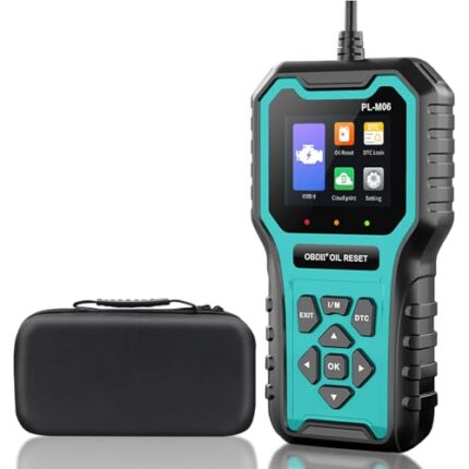 Panlong OBD2 Scanner with Oil Reset Maintenance Interval Reset OBDII Diagnostic Tool Car Fault Code Reader Turn Off Service Light Check Engine Light