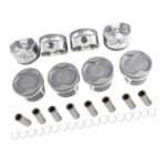 Piston And Piston Ring Kit Compatible With 2001-2009 Land 4RUNNER GX470 2UZ-FE 4.7 Engine Parts Set 13101-50081 13101-50072
