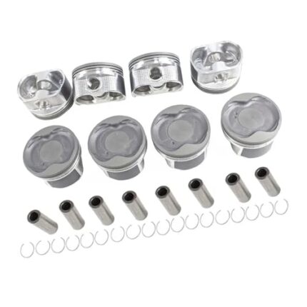 Piston And Piston Ring Kit Compatible With 2001-2009 Land 4RUNNER GX470 2UZ-FE 4.7 Engine Parts Set 13101-50081 13101-50072