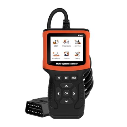 Professional Car OBD2 Scanner Code Reader Engine Fault Scanner Auto OBD Code Reader Diagnostic Scanner CAN Diagnostic Scan Tool for All OBD II Protocol Cars Since 1996 Auto Fault Diagnosis Car Tool
