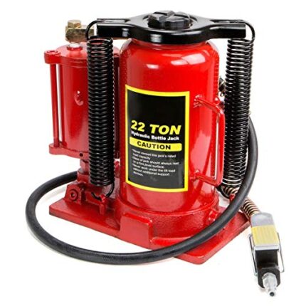 Stark USA 22 Tons Pneumatic Air Bottle Hydraulic Manual Bottle Jack Hoist Maintenance of Automobiles, Agricultural Vehicles, Trucks, Mobile Machinery