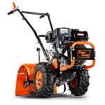 SuperHandy Rear Tine Tiller - 7HP Engine, 16" Width & 12" Depth Cultivator - Garden Soil Prep for Planting & Vegetable Beds
