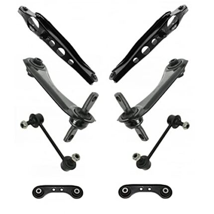 TRQ Rear Suspension Kit Control Arm Sway Bar Stabilizer Link Compatible with 1997-2001 Honda CR-V