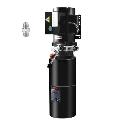 VEVOR Hydraulic Power Unit 220V 10 Quart Car Lift 3HP VEVOR Hydraulic Power Unit 220V 10 Quart Car Lift 3HP Hydraulic Pump Power Unit Car Lift Single Phase Hydraulic Pumps with 10L Steel Tank Car Lift Hydraulic Power Unit for Auto Repair Single Phase