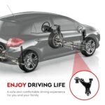 Premium Front Lower Control Arms Kit for Buick Enclave, Chevy Traverse, GMC Acadia - 6pc Set - Image 3