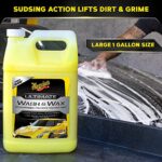 Meguiar's Ultimate Wash and Wax 1 Gallon – Clean, Shine, Protect - Image 3