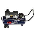 Campbell Hausfeld 8 Gal Quiet Portable Air Compressor 125 PSI Oil-Free Home Pro Tool - Image 3