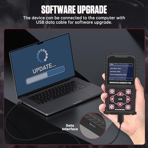 LUTIFIX M3-A Motorcycle Code Reader Scanner with Voltage Test - Image 5