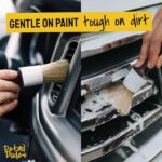 Premium Boar Hair Car Detailing Brushes - Soft Cleaning Kit for Auto Interior & Exterior - Image 4