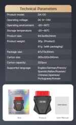Smart OBD2 Scanner Bluetooth Car Diagnostic Tool for iOS Android Vehicles - Image 4