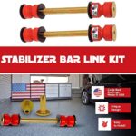 Heavy-Duty Front Sway Bar Links for Chevy Silverado GMC Sierra SUVs Truck Performance - Image 3